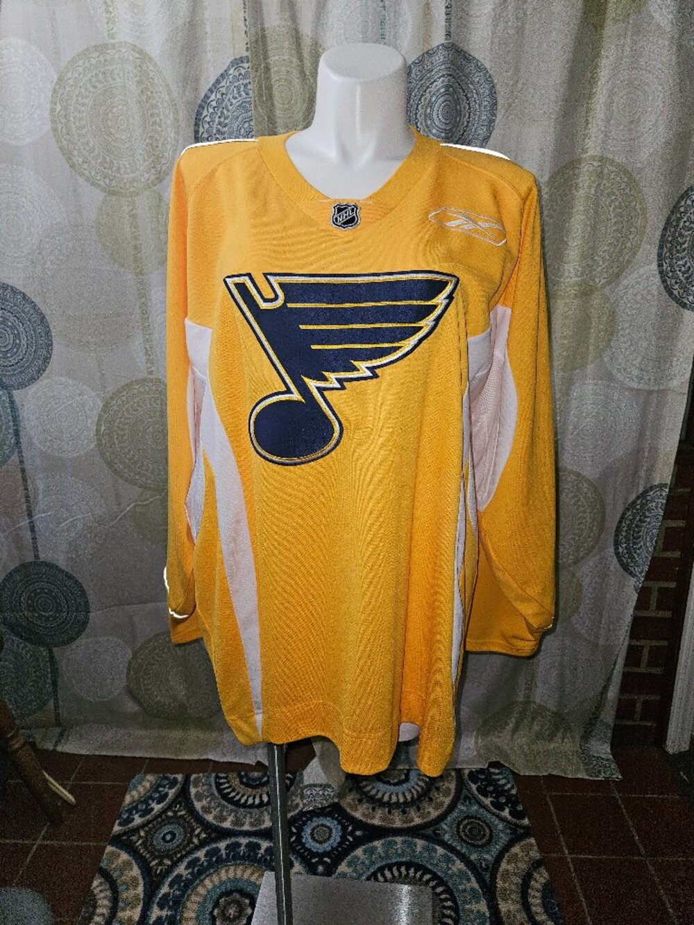 Reebok CCM St. Louis Blues Yellow Practice Jersey (XXL)